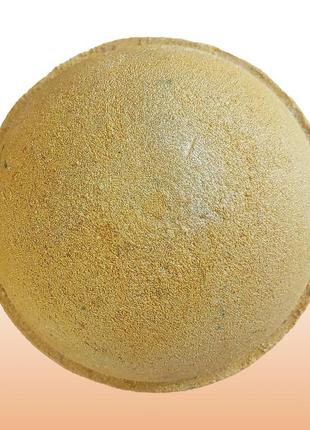 Бомбочка для ванн "золотая сфера" с перламутром , аромат манго 150 г