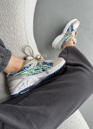 Кросівки asics gt-2160 beige green blue6 фото