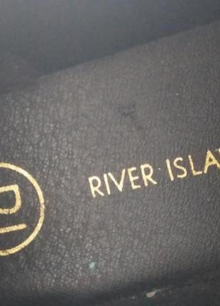 Стильні лофери з золотимтим написом бренду river island uk 13 eur 328 фото