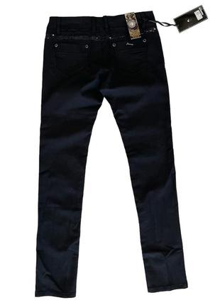 Джинси чорні, джинси чорні котон, джинси чорні стрейчевий4 фото
