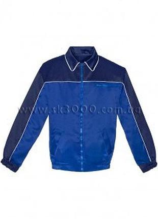 Куртка рабочая модуль на молнии синяя