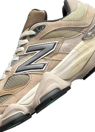 Кроссовки мужские new balance 9060 beige бежевые спортивные кросы повседневные кроссовки нью баланс2 фото