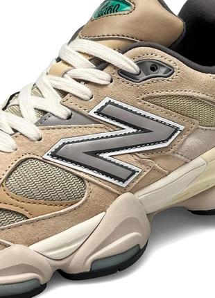 Кроссовки мужские new balance 9060 beige бежевые спортивные кросы повседневные кроссовки нью баланс3 фото