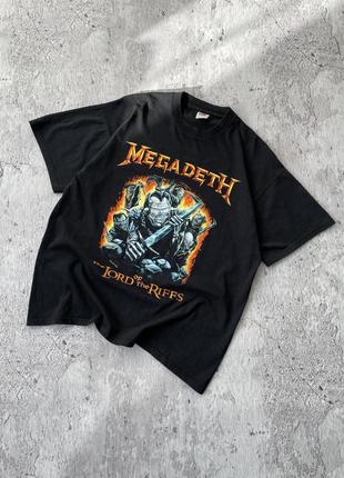 Футболка мерч megadeth american vintage