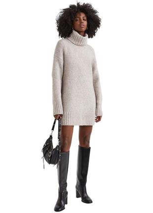 Связующее туника платье-свитер с нитью альпака от h&amp;m