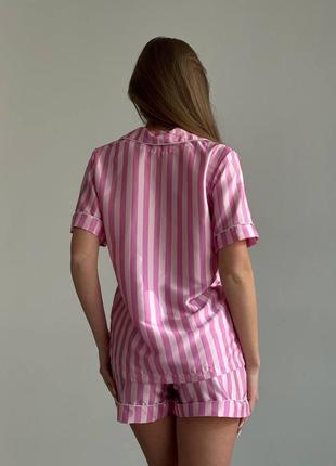 Піжама жіноча ( шорти + сорочка)2 фото