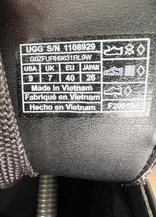 Черевики ugg - полусапоги daren шкіра оригінал нові 40р.26см.