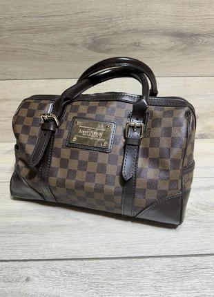 Louis vuitton damier ebene berkeley brown speedy