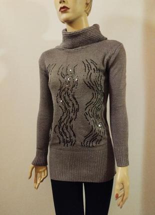 Туніка/ светр/ люрексова нитка з паєтками