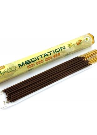 Аромапалочки медитация mediation aromatherapy incense sticks tulasi