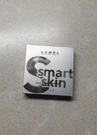 Lamel smart skin silk cover powder  пудра2 фото