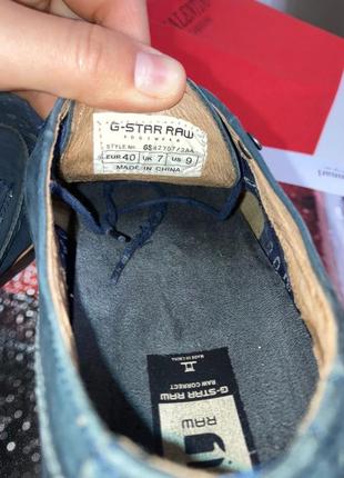 Туфлі g-star raw 39,5-40 оксфорди броги8 фото