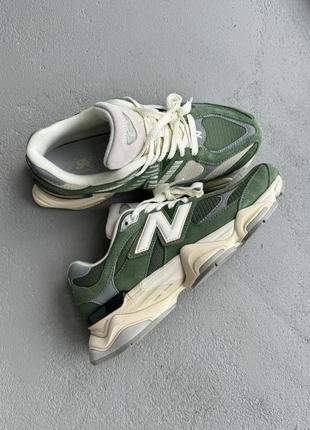 Чоловічі кросівки new balance 9060 green/beige5 фото