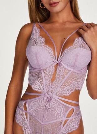 Ліловий боді від hunkemoller l-xl3 фото