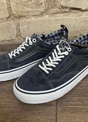 Замшевые кеды мокасины слипоны vans old skool mte-1 размер 40.5 - 26.5 см оригинал6 фото