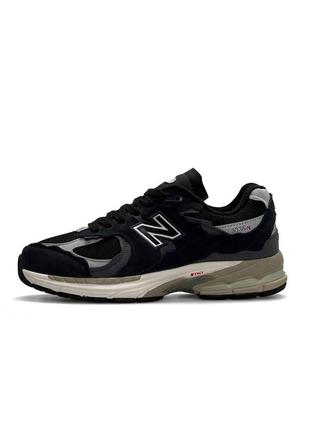 Кроссовки мужские new balance 2002r dark navy синие повседневные кроссовки спортивные кроссовки нью баланс1 фото