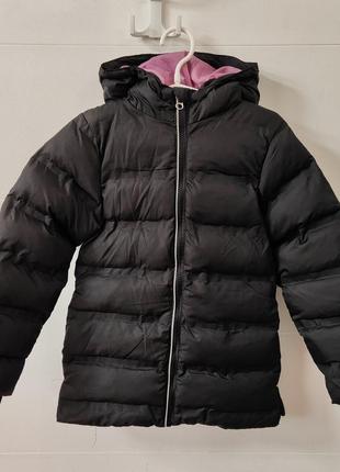 Детская весенняя курточка для девочки чорная alive  122 -128 см1 фото