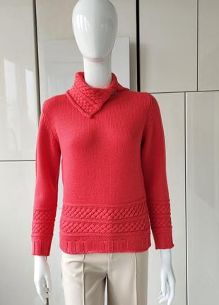 Mariapola италия женский теплый свитер из шерсти мериноса2 фото