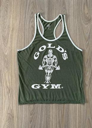 Мужская спортивная майка для тренажерки gold’s gym
