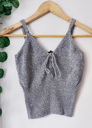 В'язаний топ 100% котон