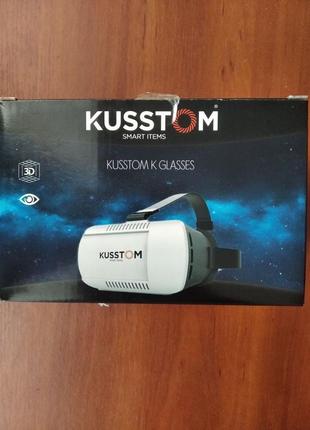 3d окуляри kusstom. нові!