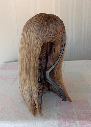 Короткий парик с чёлкой, новая, термостойкая, парик