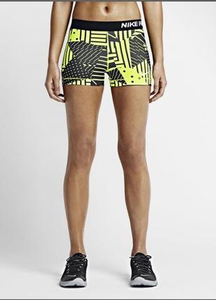 Спортивні шорти nike pro patch work short