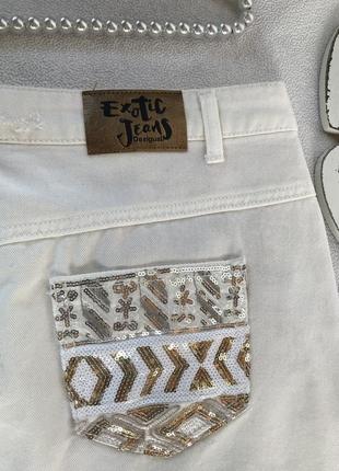 Фирменная стальная качественная статусная джинсовая юбка в паетки9 фото