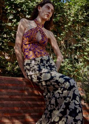 🖤юбка миди с разрезом zara🖤