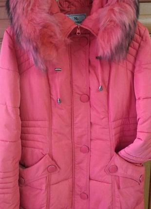 Пуховик куртка зимова пальто1 фото