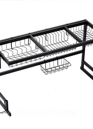 Органайзер для сушіння, 65х51,5х31,5 см/полиця для сушіння та зберігання посуду/сушарка металева для посуду