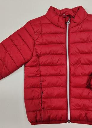Lupilu детская весенняя курточка бордовая для девочки 98 см3 фото