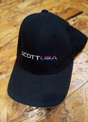 Котонова кепка scott usa flexfit