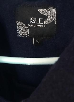 Isle пальто нове фіолетове довге англія оригінал розмір l2 фото