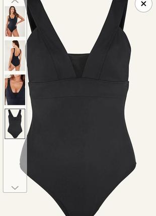 Accessorize lexi mesh shaping black swimsuit4 фото