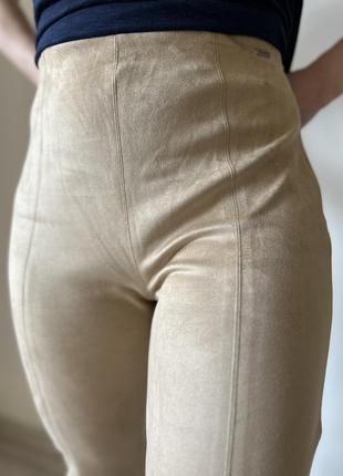Замшеві лосини, штани guess,l3 фото
