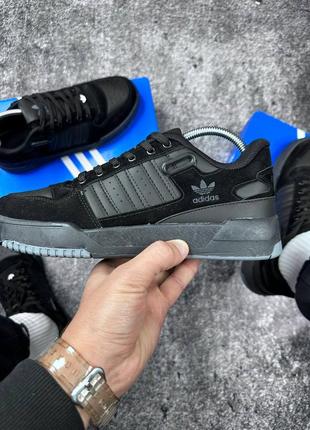 ⚡️кросівки adidas forum low black