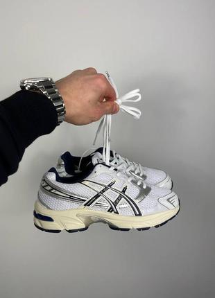 Кросівки asics gel-1130 white silver midnight