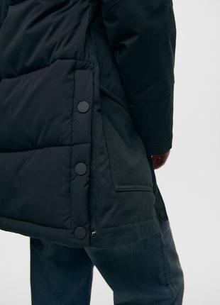 Zara куртка парка комбінована демісезонна  zw collection .p.s,m2 фото