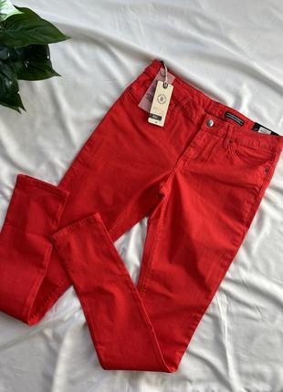 Червоні штани tommy hilfiger,28 розмір6 фото