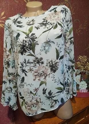 🔥розпродаж🔥 ніжна блуза з квітковим принтом від new look