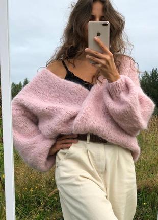 Базовый оверсайз-кардиган