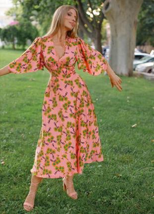 Розпродаж сукня  topshop міді asos з рукавами-крилами4 фото