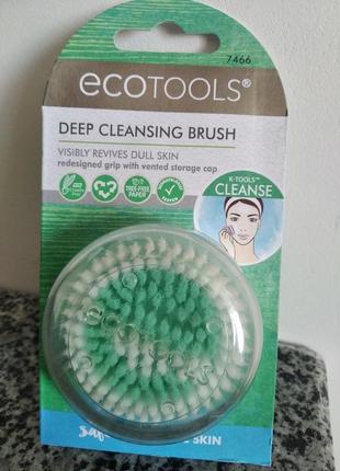 Щітка для глибокого очищення обличчя ecotools deep cleansing brush. оригінал4 фото