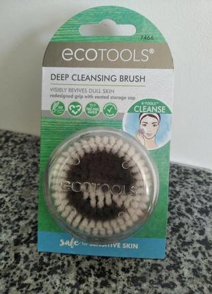 Щітка для глибокого очищення обличчя ecotools deep cleansing brush. оригінал2 фото