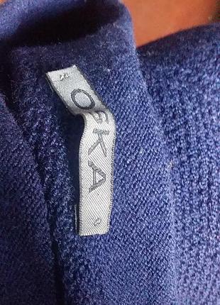 Бесшовный свитер лонгслив кофта тонкая шерсть меринос авангард узор фактурная вязка7 фото