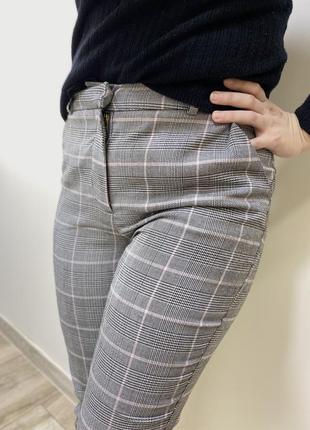 Класичні штани з гусячою лапкою7 фото