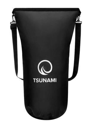 Водонепроникний мішок 68 x 41 см tsunami чорний (2000002091363)