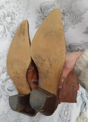 Крутезні козаки жіночі чоботи зі вставками під рептилію6 фото