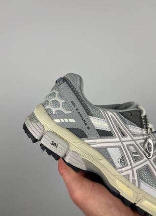 Кросівки asics gel-kahana 8 silver dark grey9 фото